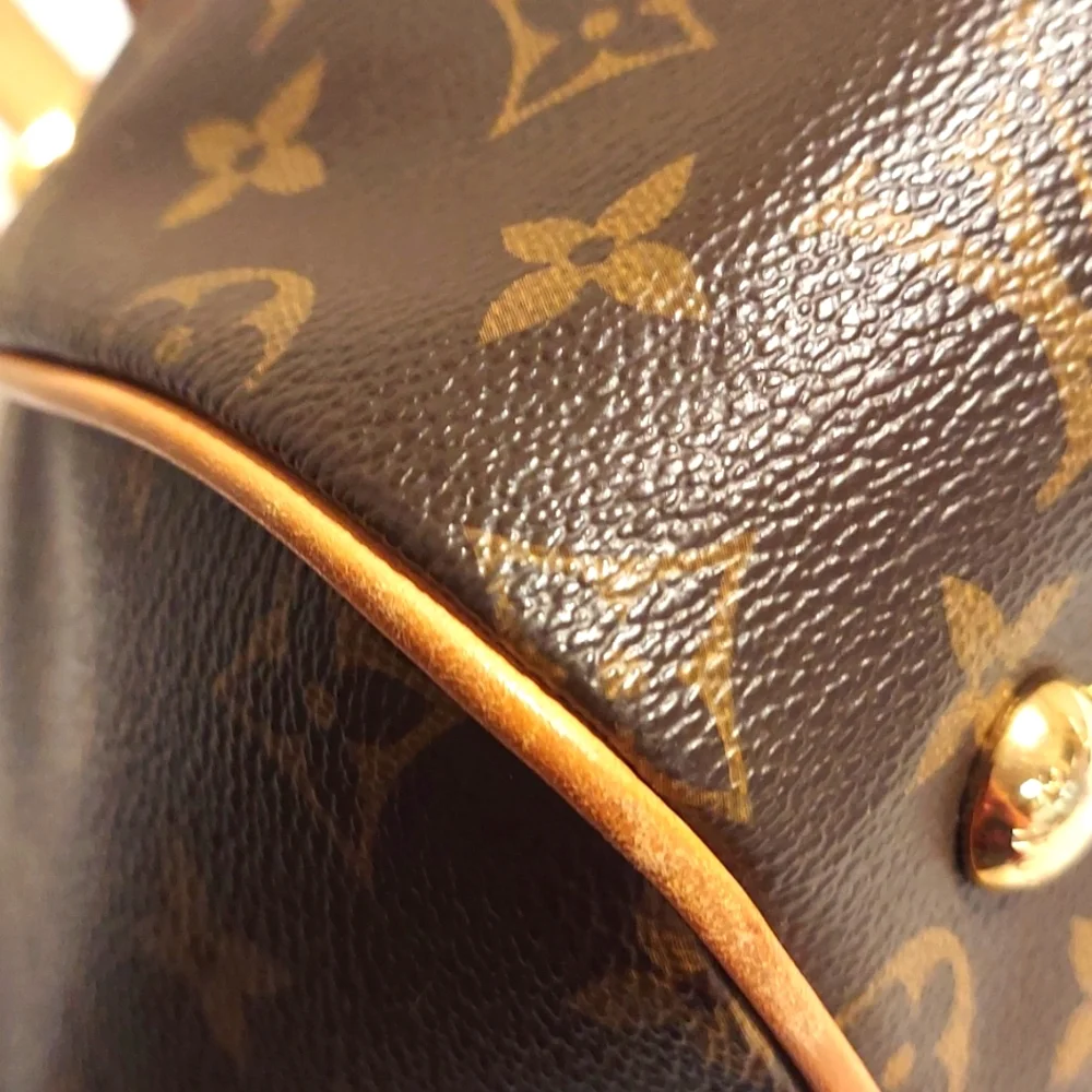 Louis Vuitton Tivoli GM Monogram Coated Canvas Bag VGC! COA Dust Bag